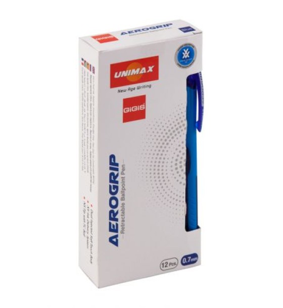 Ручка кулькова автом. Aerogrip, синя