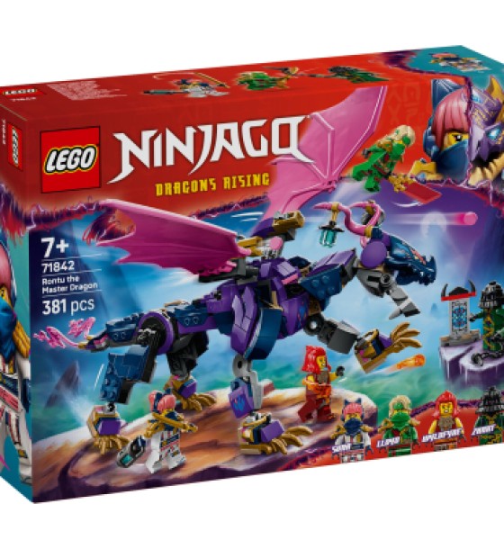 Конструктор LEGO NINJAGO Ронту, король драконів (71842)