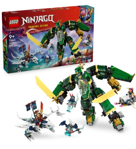Конструктор LEGO NINJAGO Реактивний робот Ллойда (71845)