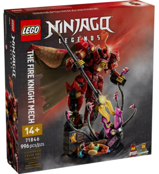 Конструктор LEGO NINJAGO Робот Вогняного Лицаря (71846)
