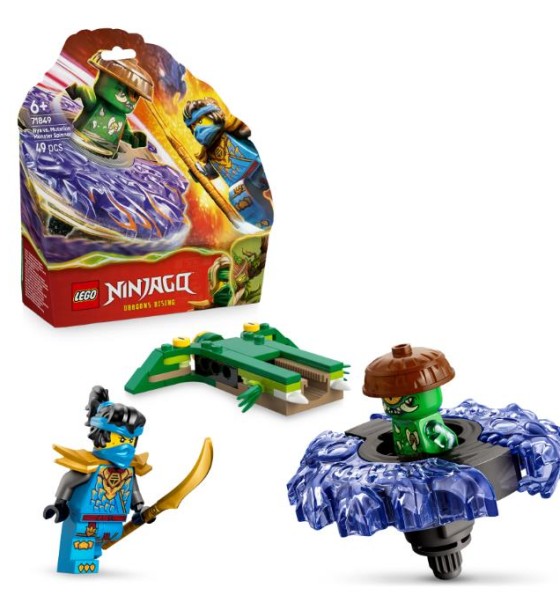 Конструктор LEGO Ninjago Нія проти спінера монстра-мутанта (71849)