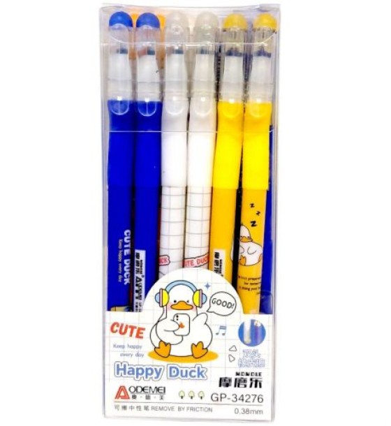Ручка гелева "пише-прає" "Happy Duck"