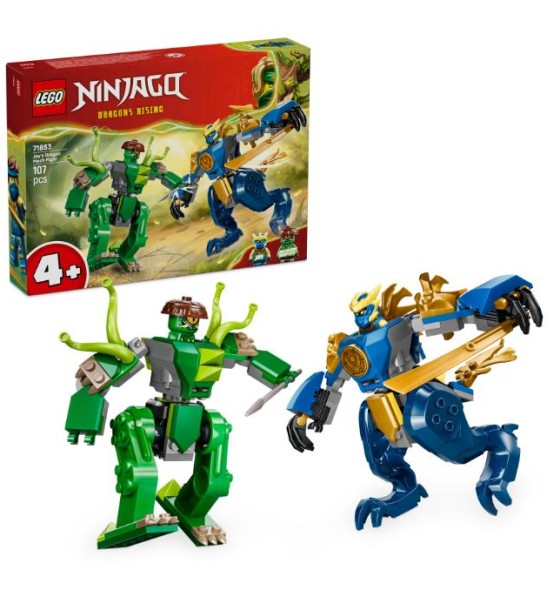 Конструктор LEGO Ninjago Битва робота дракона Джея (71853)