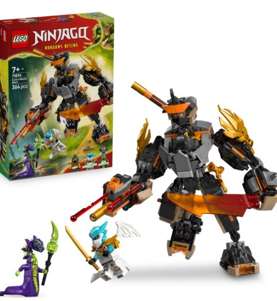 Конструктор LEGO Ninjago Робот Коула для місії і Дракон Зейн (71854)