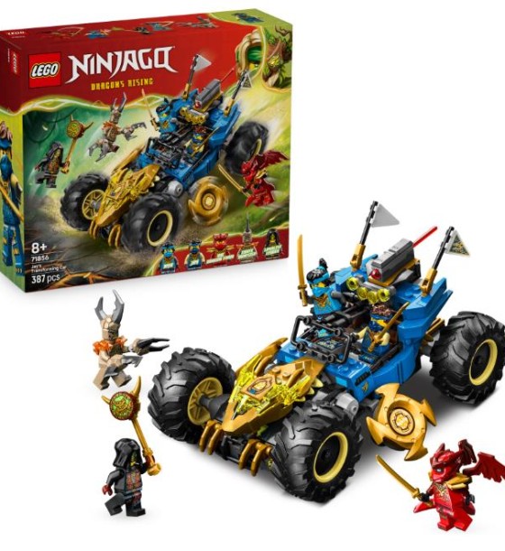 Конструктор LEGO Ninjago Автомобіль-трансформер Джея (71856)