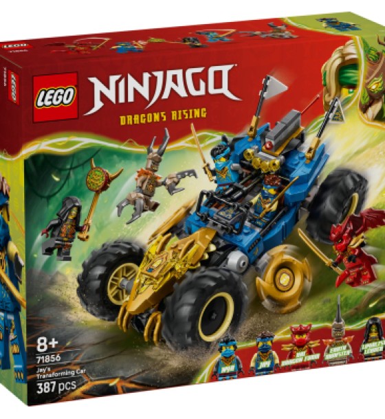 Конструктор LEGO Ninjago Автомобіль-трансформер Джея (71856)