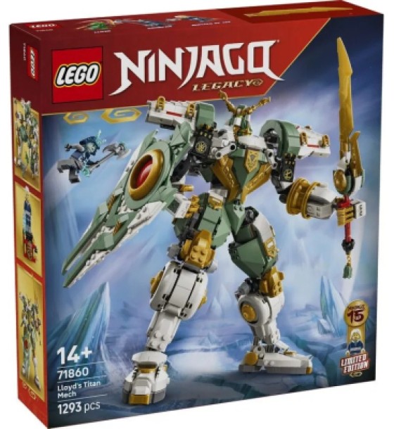 Конструктор LEGO Ninjago Робот-титан Ллойда до 15-річчя (71860)