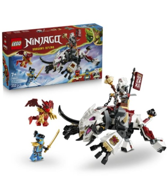 Конструктор LEGO NINJAGO Зільвар і дракон Гримтак (71863)