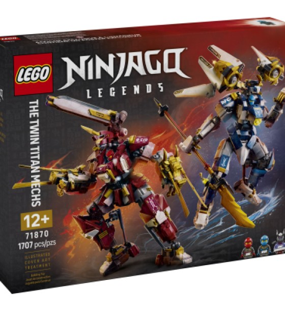 Конструктор LEGO NINJAGO Близнюки роботи-Титани (71870)