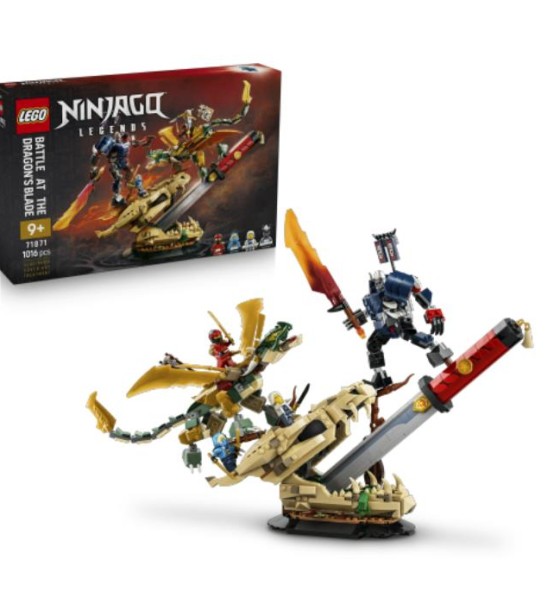Конструктор LEGO NINJAGO Битва біля черепа Дракона з мечем (71871)