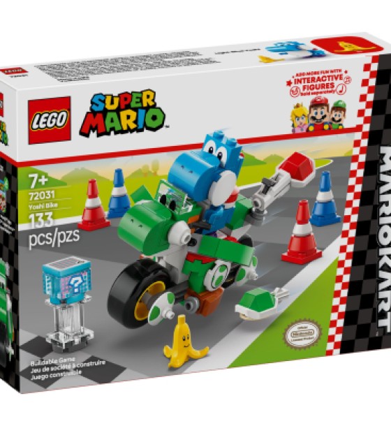 Конструктор LEGO Super Mario Mario Kart – Yoshi Bike (72031)