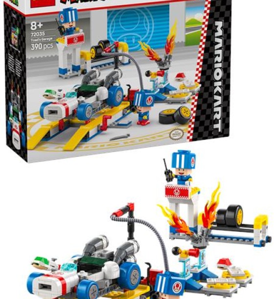 Конструктор LEGO Super Mario Mario Kart – Toad's Garage