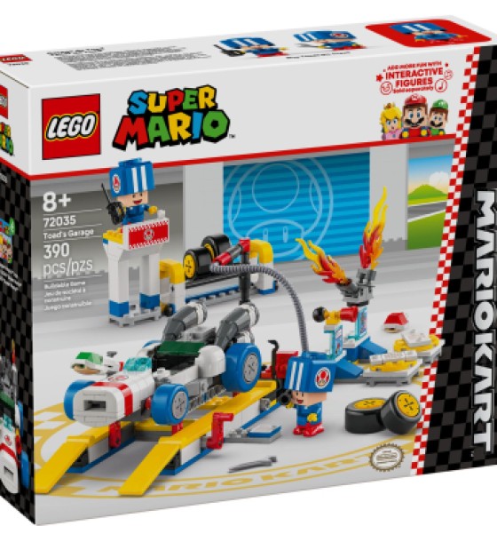 Конструктор LEGO Super Mario Mario Kart – Toad's Garage