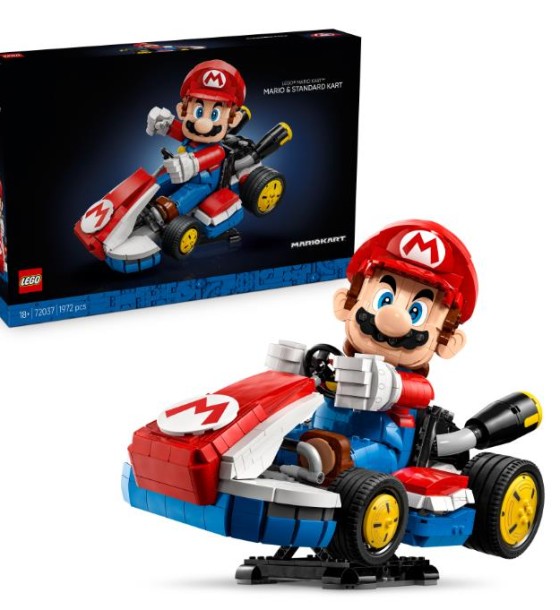 Конструктор LEGO Super Mario Mario Kart: Mario і Standard Kart (72037)