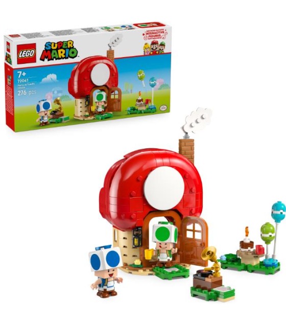 Конструктор LEGO Super Mario Вечірка в будинку Toad (72041)