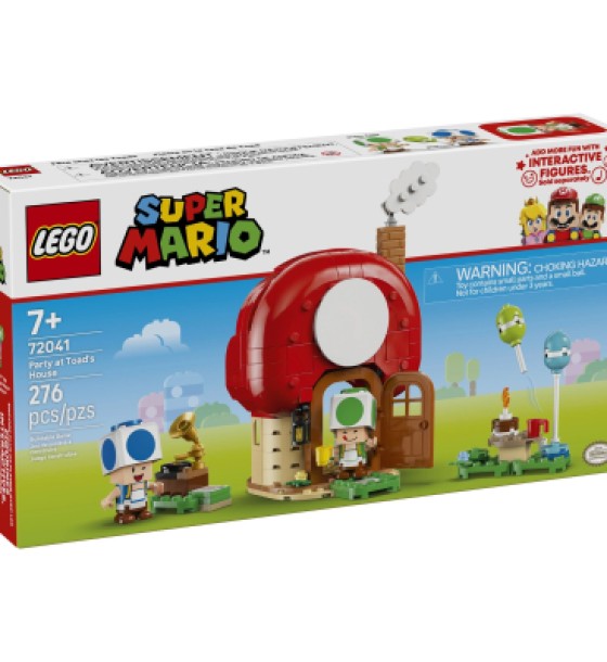 Конструктор LEGO Super Mario Вечірка в будинку Toad (72041)