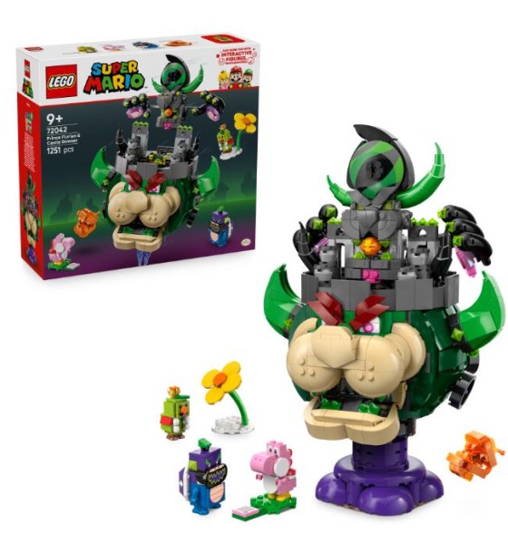 Конструктор LEGO Super Mario Prince Florian & Castle Bowser (72042)
