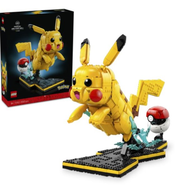 Конструктор LEGO Pokemon Пікачу й покебол (72152)