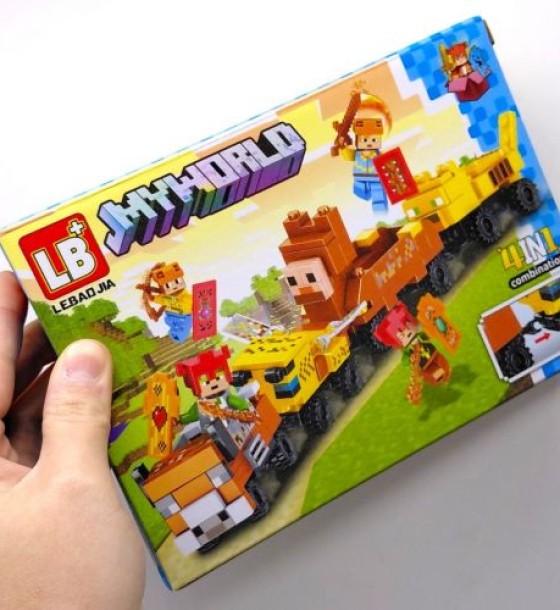 КОНСТРУКТОР "МАЙНКРАФТ/MINECRAFT" 102 ДЕТАЛІ (A)