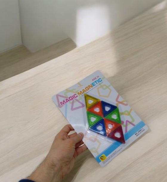 Конструктор магнітний "Magic Magnetic", 8 деталей