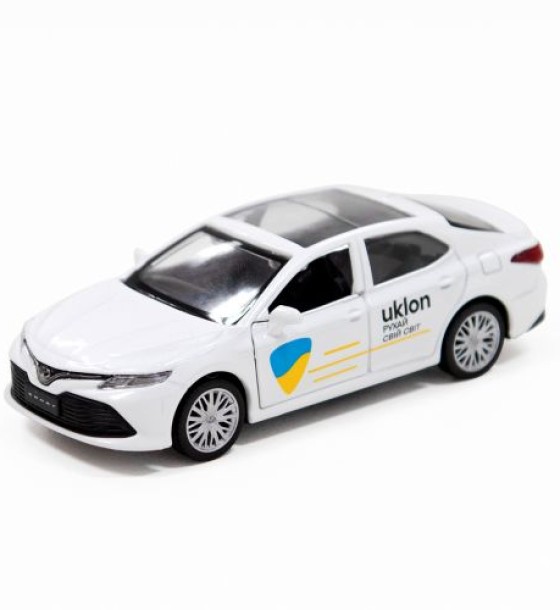 Машинка металева "Toyota Camry Uklon" (білий)