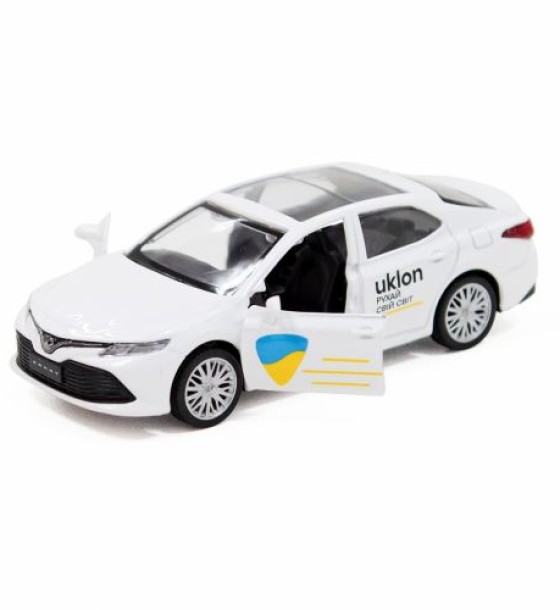 Машинка металева "Toyota Camry Uklon" (білий)