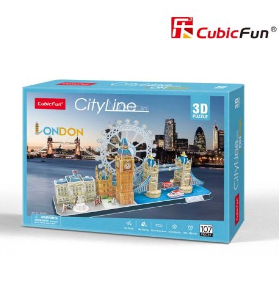ТРИВИМIРНА ГО ЛОВОЛОМКА-КОНСТРУКТОР CITY LINE LONDON