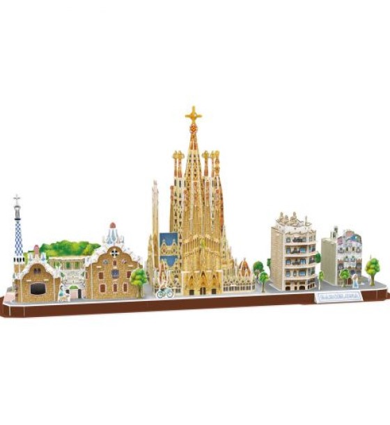 ТРИВИМIРНА ГО ЛОВОЛОМКА-КОНСТРУКТОР CITY LINE BARCELONA