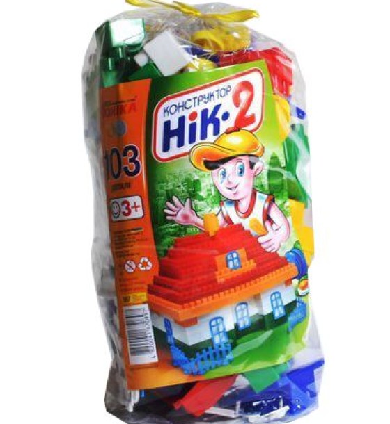 Конструктор дитячий "НІК-2", 103 дет