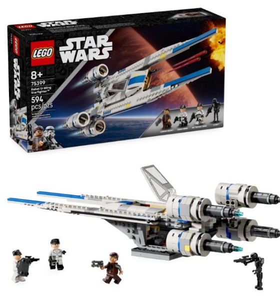 Конструктор LEGO Star Wars Повстанський винищувач U-Wing (75399)