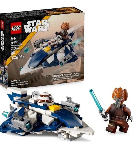 Конструктор LEGO Star Wars Джедайський зірковий мікровинищувач Пло Куна (75400)