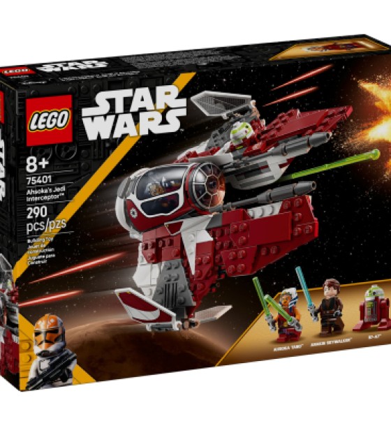 Конструктор LEGO Star Wars Джедайський перехоплювач Асоки (75401)
