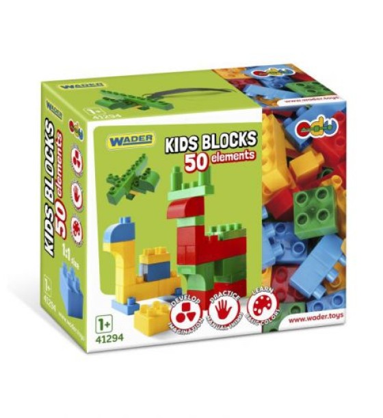 Конструктор "Kids Blocks", 50 елем.