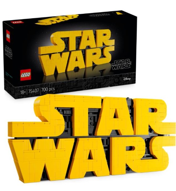 Конструктор LEGO Star Wars Логотип з кубиків Зоряні війни (75407)