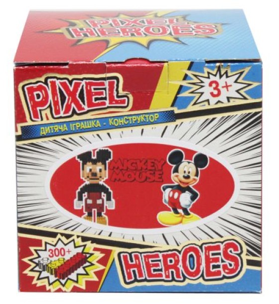Конструктор "Pixel Heroes: Міккі Маус", 407 дет.