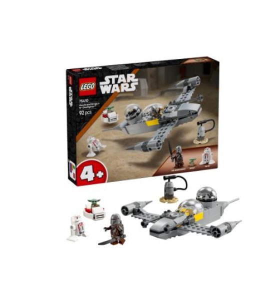 Конструктор LEGO Star Wars Зоряний винищувач N-1 Мандо й Ґроґу (75410)