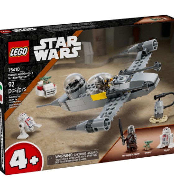 Конструктор LEGO Star Wars Зоряний винищувач N-1 Мандо й Ґроґу (75410)
