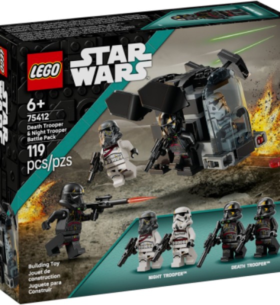 Конструктор LEGO Star Wars Бойовий набір «Боєць смерті та Нічний піхотинець» (75412-)