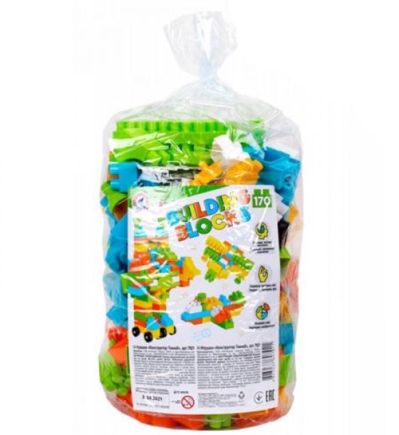 Конструктор блочний "Building Blocks", 170 деталей