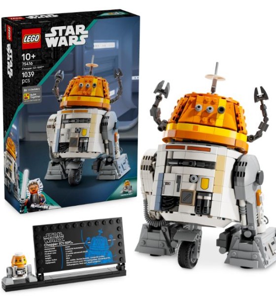 Конструктор LEGO Star Wars Чоппер (C1-10P). Дроїд-астромеханік (75416-)
