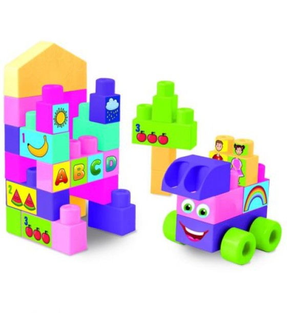 Конструктор "Big Blocks", 26 ел, рожевий