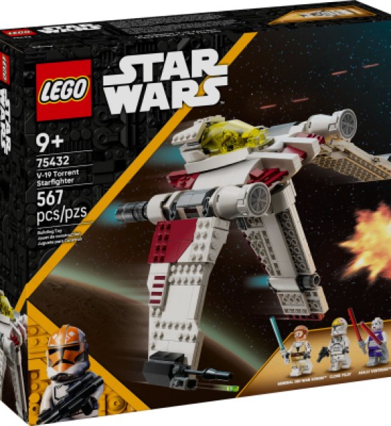 Конструктор LEGO Star Wars Зоряний винищувач V-19 «Потік» (75432)