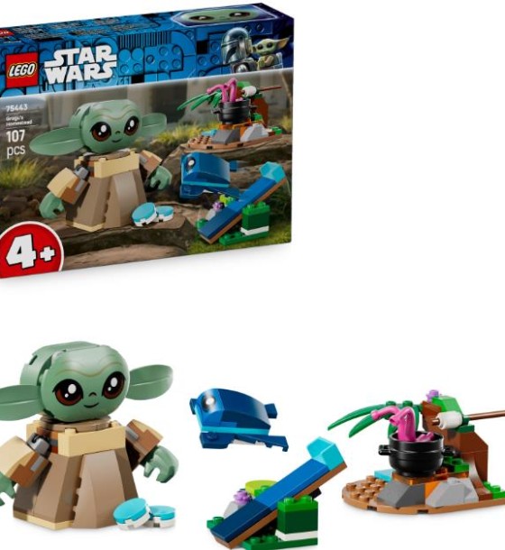 Конструктор LEGO Star Wars Сімейний будинок Ґроґу (75443)