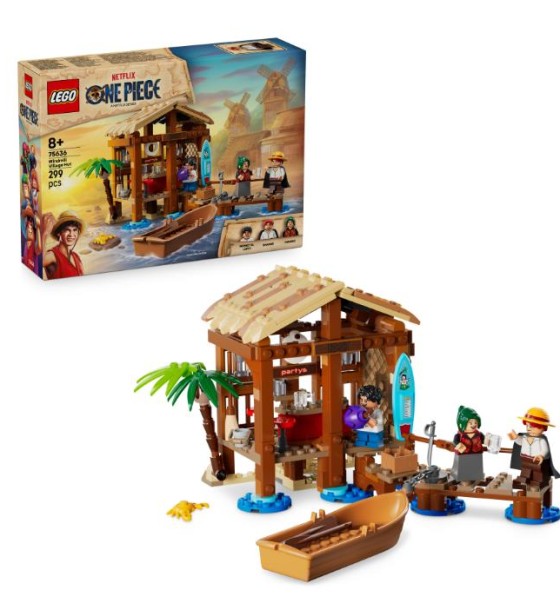 Конструктор LEGO One Piece Хатина у Селищі Вітряків (75636-)