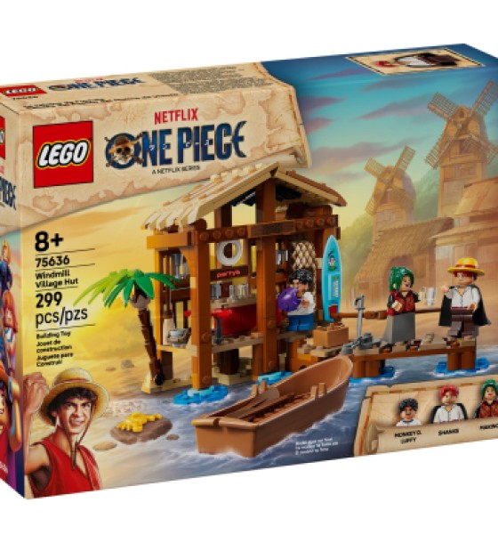 Конструктор LEGO One Piece Хатина у Селищі Вітряків (75636-)