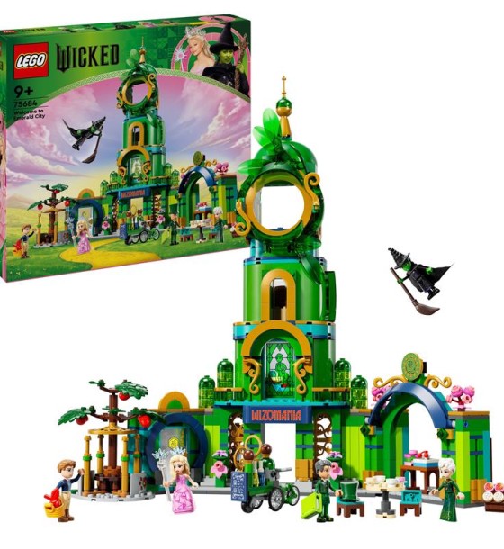 Конструктор LEGO Wicked Ласкаво просимо до Смарагдового міста 945 деталей (75684)