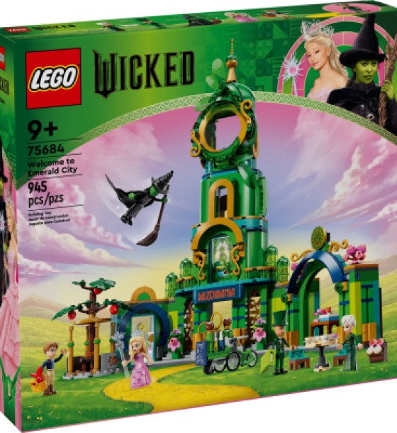 Конструктор LEGO Wicked Ласкаво просимо до Смарагдового міста 945 деталей (75684)