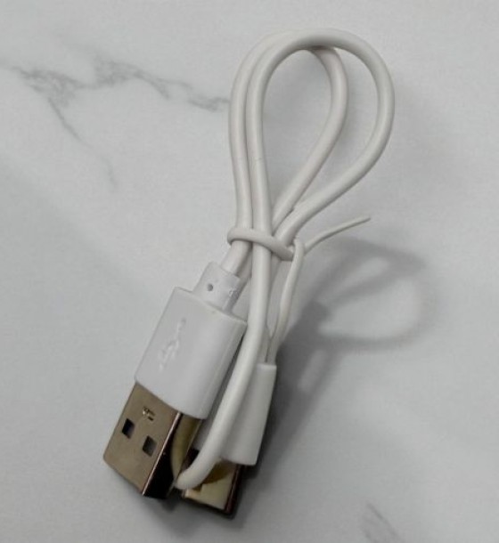 Дитячий вентилятор Капібара USB 11 см (білий)