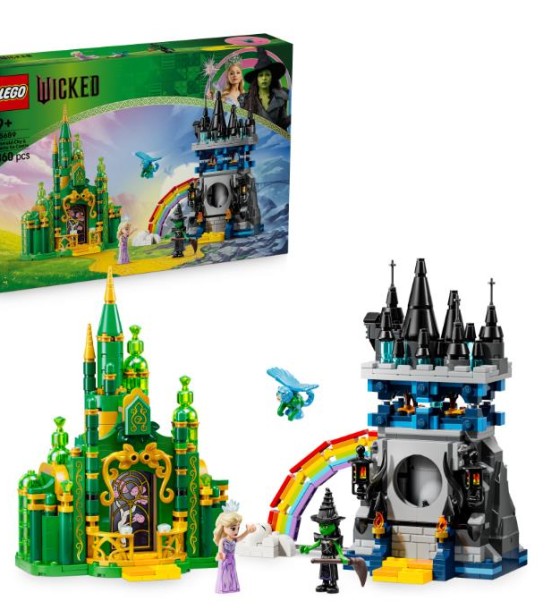 Конструктор LEGO Wicked Емеральд-сіті і замок Кіамо Ко (75689)