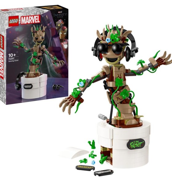 Конструктор LEGO Marvel Танцюючий Ґрут 459 деталей (76297)